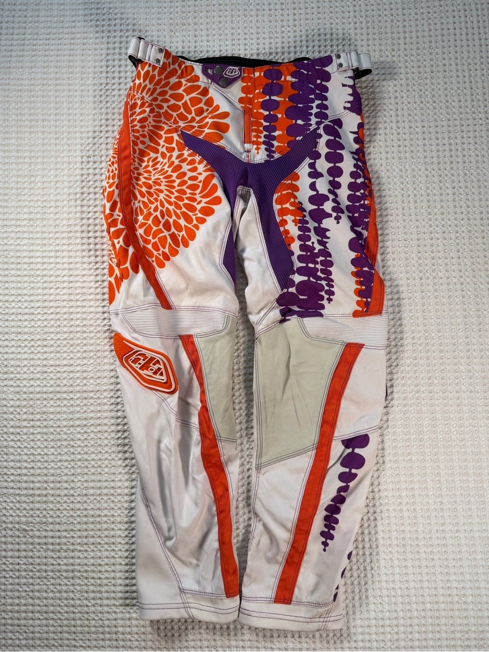 Troy Lee Designs GP Air Motocross Pants Girl US 3/4 Orange Purple Riding MX